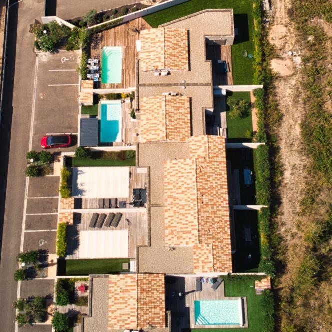 Villa Home Holiday A Cala Rossa Lecci Eksteriør bilde